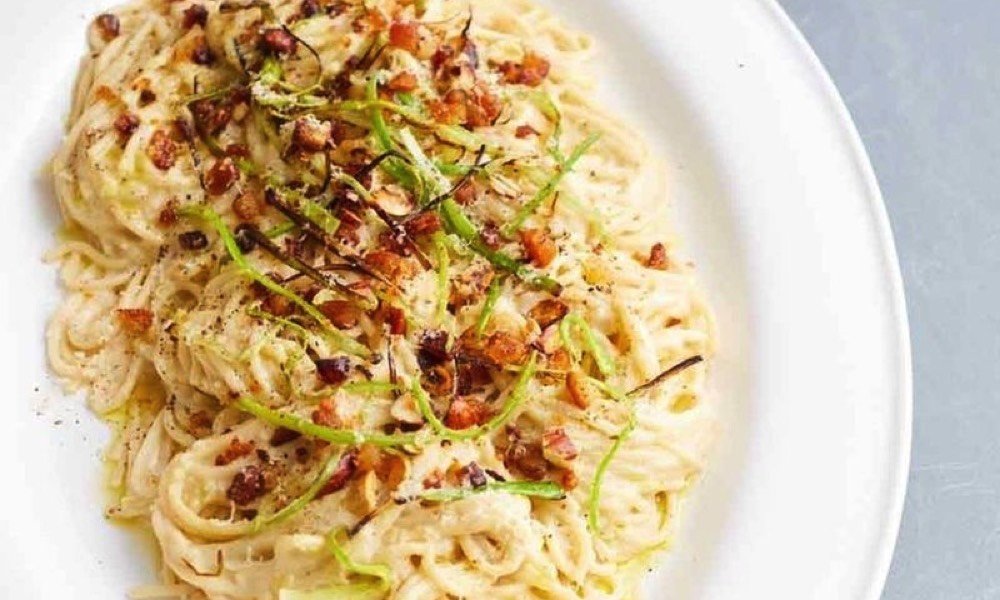 Cauliflower Cheese Spaghetti