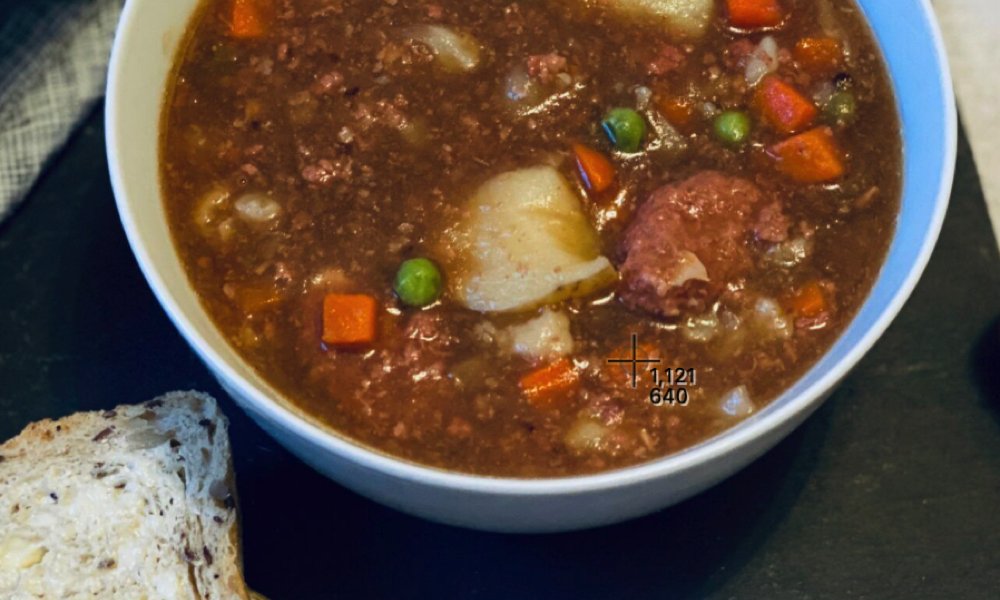 One Pot Corned Beef Stew