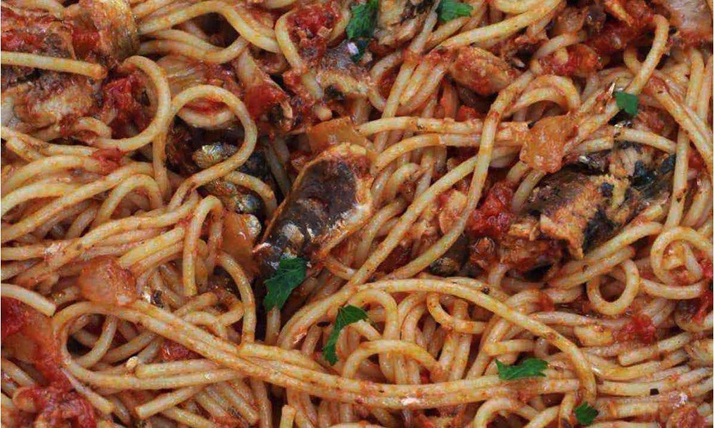 Canned Sardine Pasta